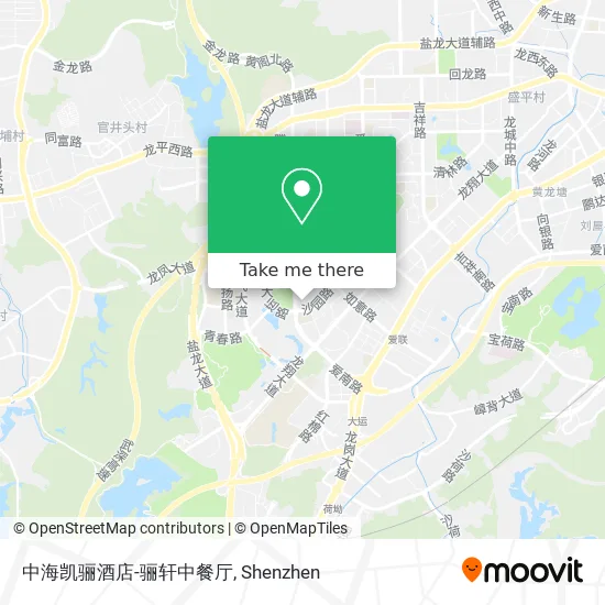 中海凯骊酒店-骊轩中餐厅 map