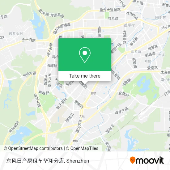 东风日产易租车华翔分店 map