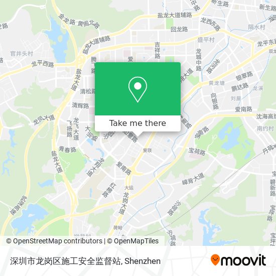 深圳市龙岗区施工安全监督站 map