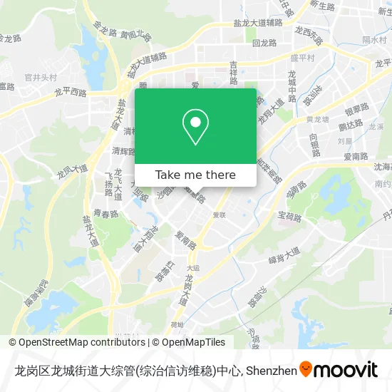 龙岗区龙城街道大综管(综治信访维稳)中心 map