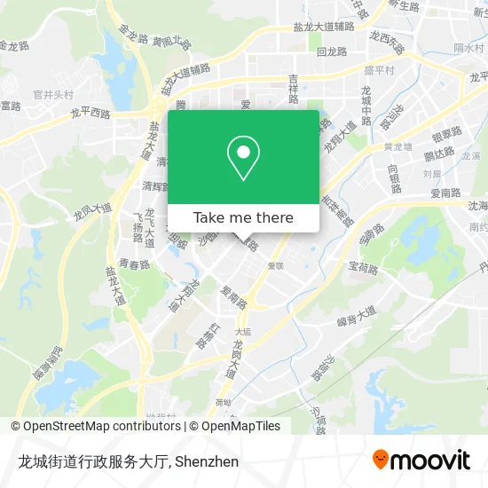 龙城街道行政服务大厅 map