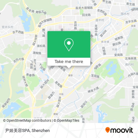 尹姬美容SPA map