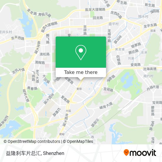 益隆刹车片总汇 map