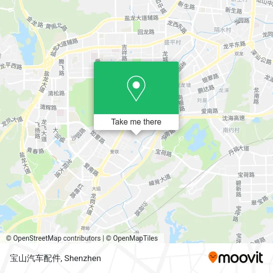 宝山汽车配件 map