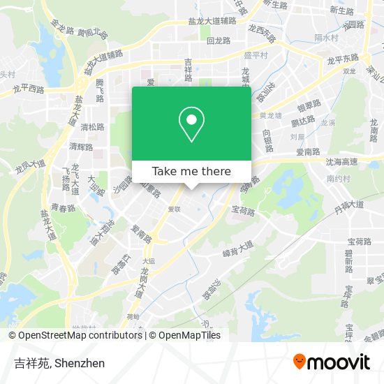 吉祥苑 map