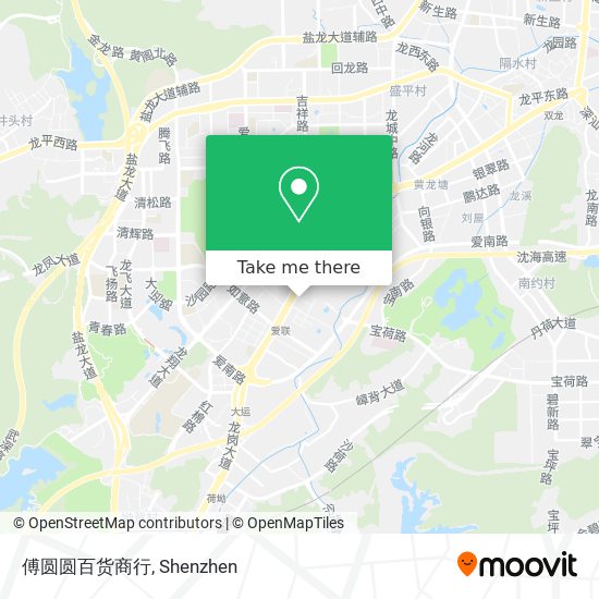 傅圆圆百货商行 map