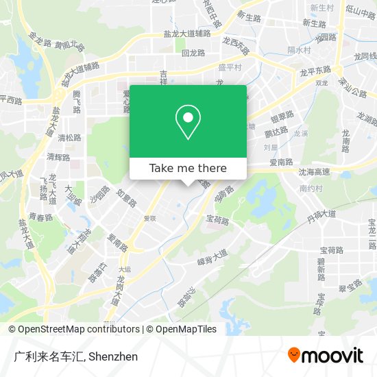 广利来名车汇 map