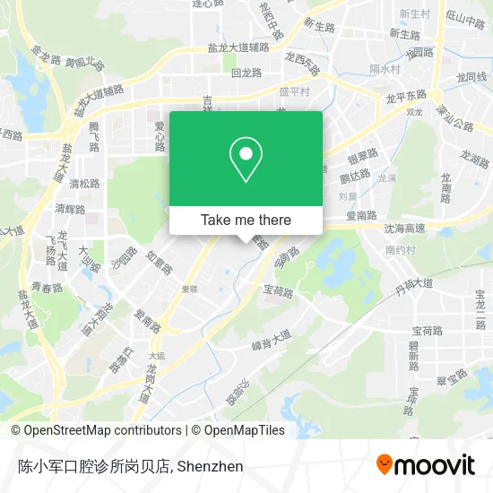 陈小军口腔诊所岗贝店 map