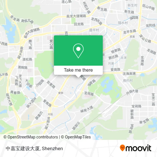 中嘉宝建设大厦 map
