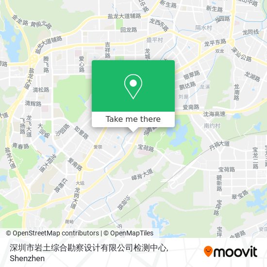 深圳市岩土综合勘察设计有限公司检测中心 map