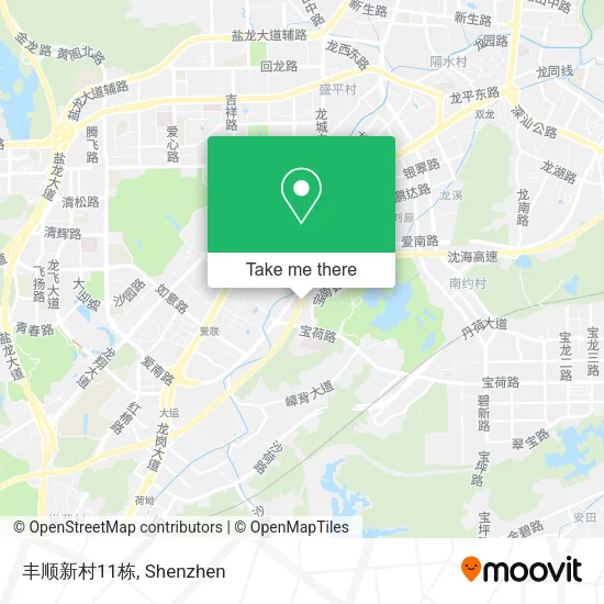 丰顺新村11栋 map