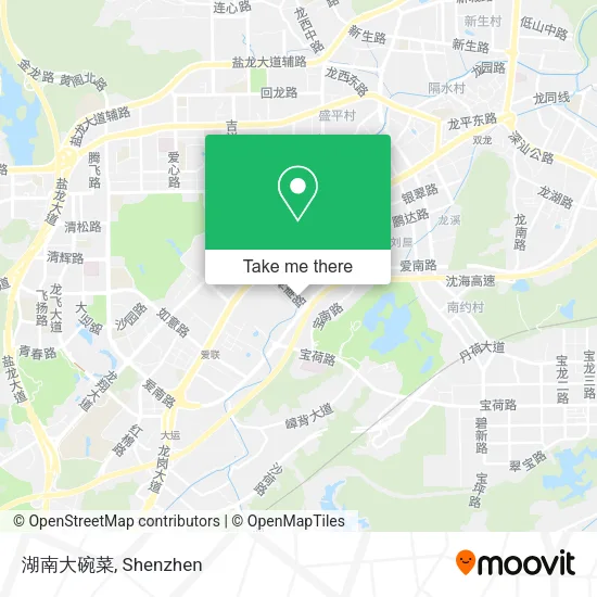 湖南大碗菜 map