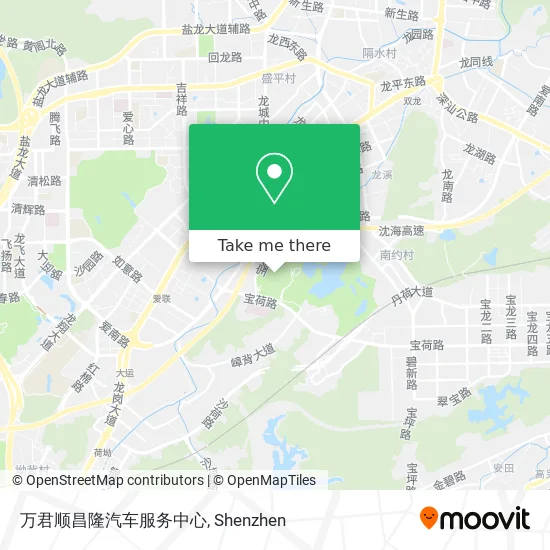 万君顺昌隆汽车服务中心 map