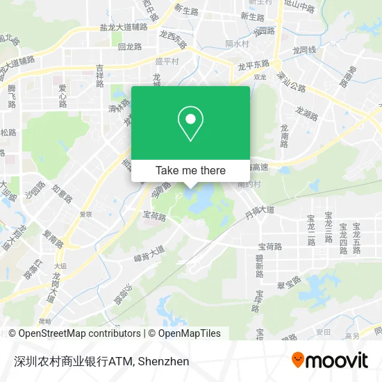 深圳农村商业银行ATM map