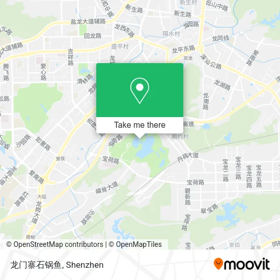 龙门寨石锅鱼 map