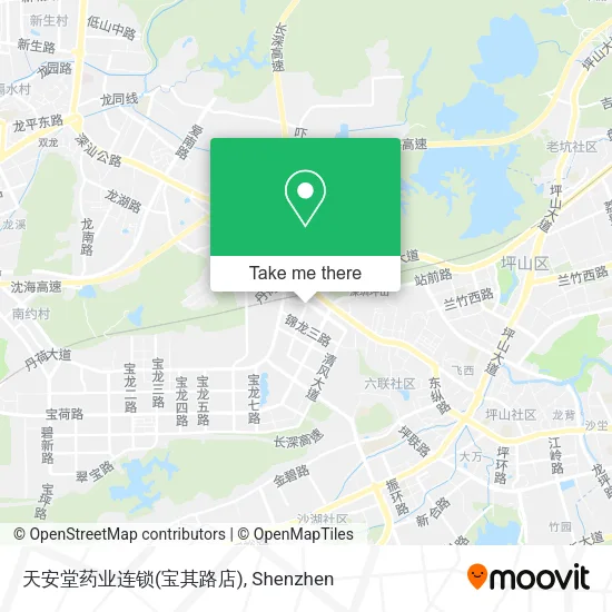 天安堂药业连锁(宝其路店) map