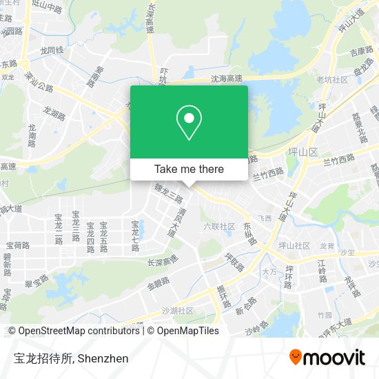 宝龙招待所 map
