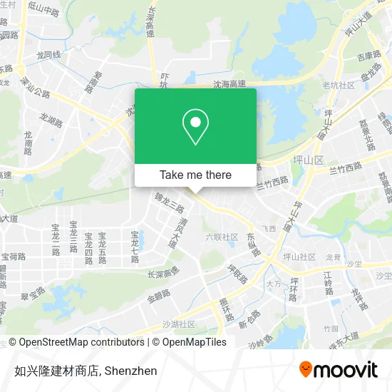 如兴隆建材商店 map