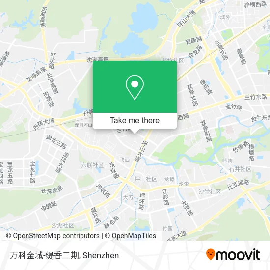 万科金域-缇香二期 map