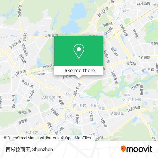 西域拉面王 map