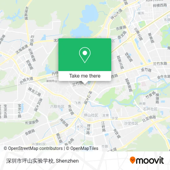 深圳市坪山实验学校 map