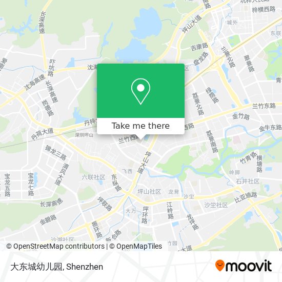 大东城幼儿园 map