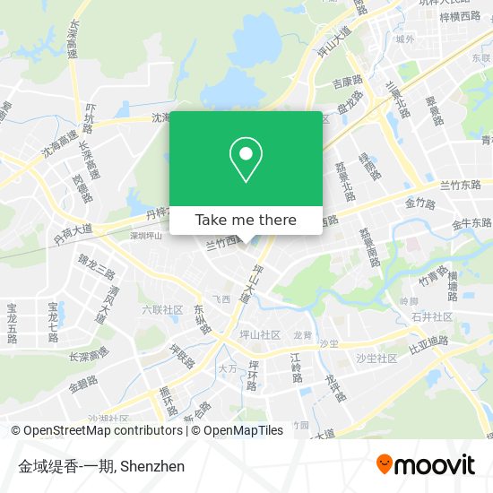 金域缇香-一期 map