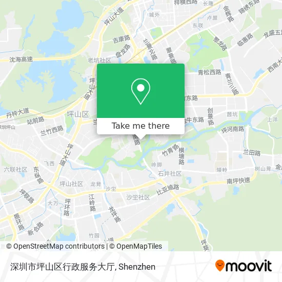 深圳市坪山区行政服务大厅 map