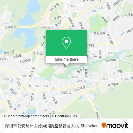 深圳市公安局坪山分局消防监督管理大队 map