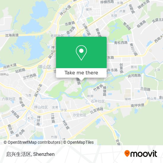 启兴生活区 map