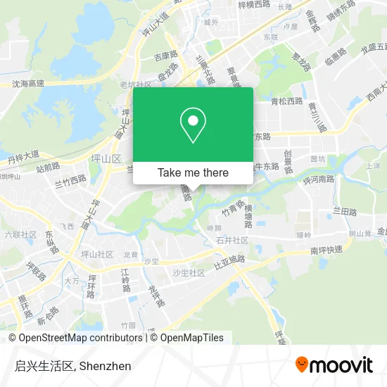 启兴生活区 map
