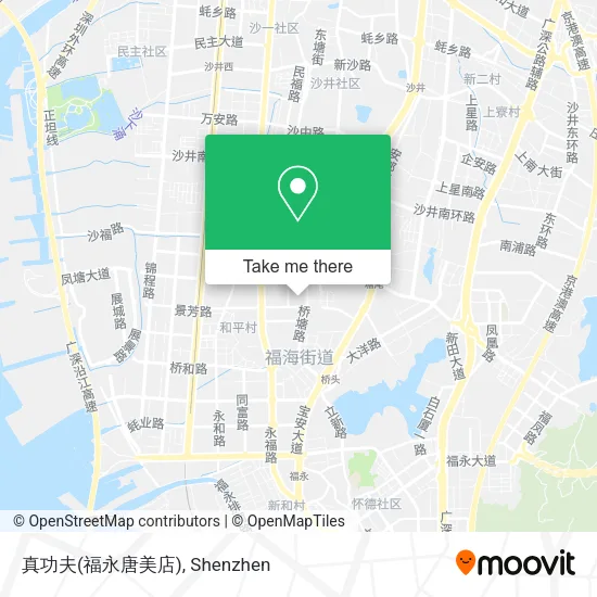 真功夫(福永唐美店) map