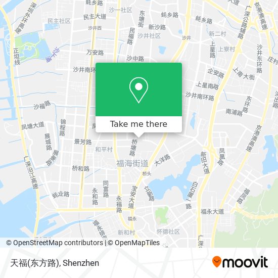 天福(东方路) map