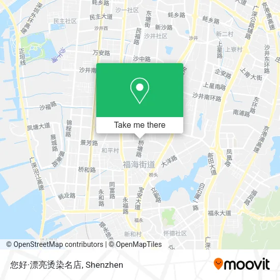 您好·漂亮烫染名店 map