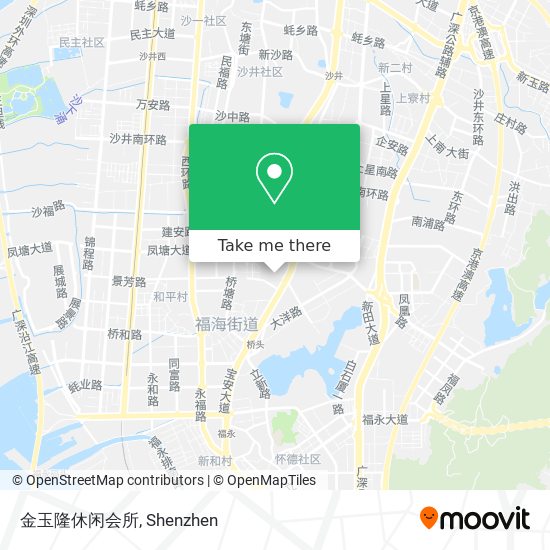 金玉隆休闲会所 map