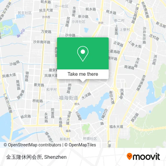 金玉隆休闲会所 map