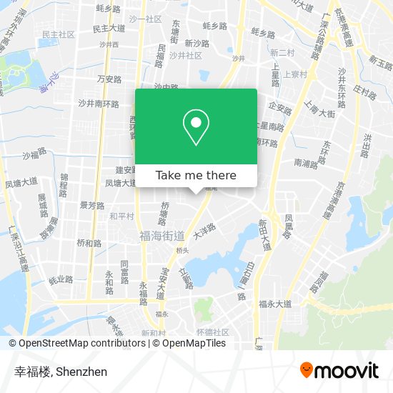 幸福楼 map