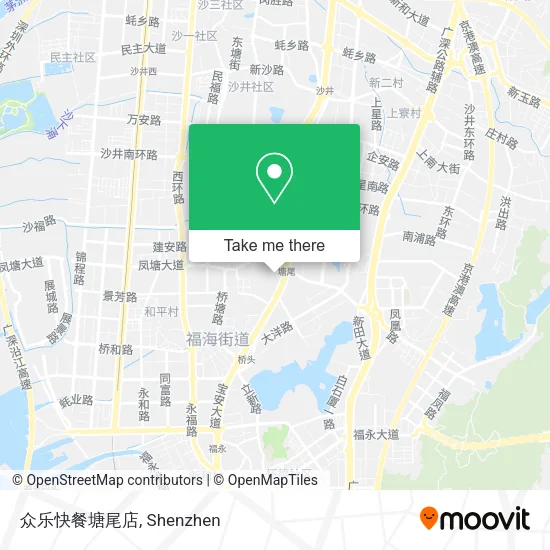 众乐快餐塘尾店 map
