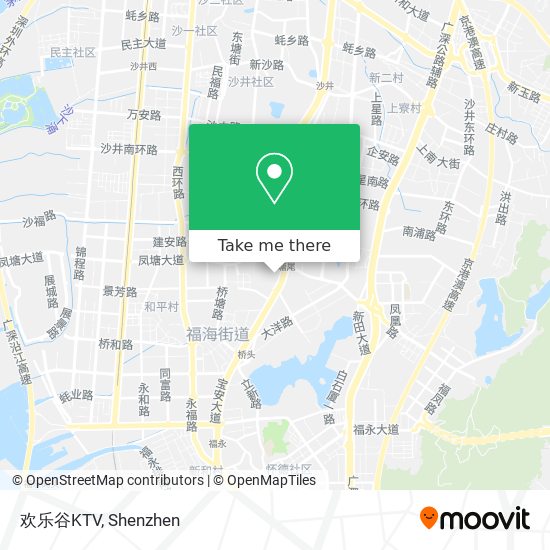欢乐谷KTV map