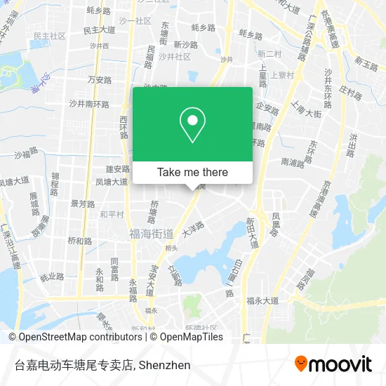 台嘉电动车塘尾专卖店 map