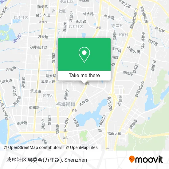 塘尾社区居委会(万里路) map