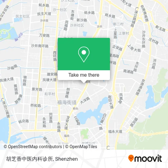 胡芝香中医内科诊所 map