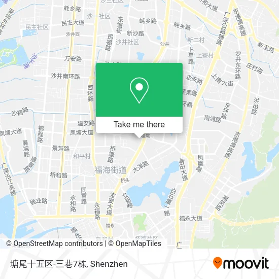 塘尾十五区-三巷7栋 map