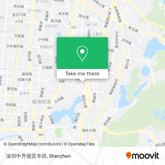 深圳中升迎宾丰田 map