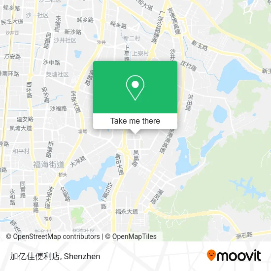 加亿佳便利店 map