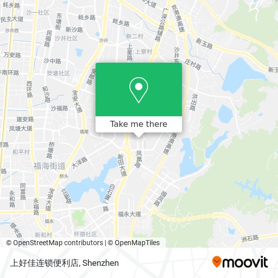 上好佳连锁便利店 map