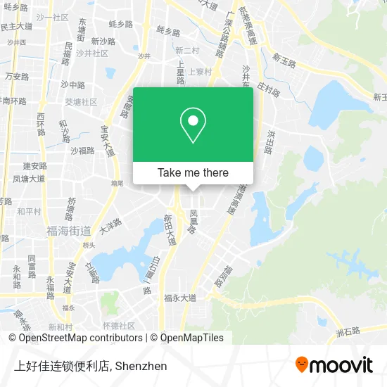 上好佳连锁便利店 map