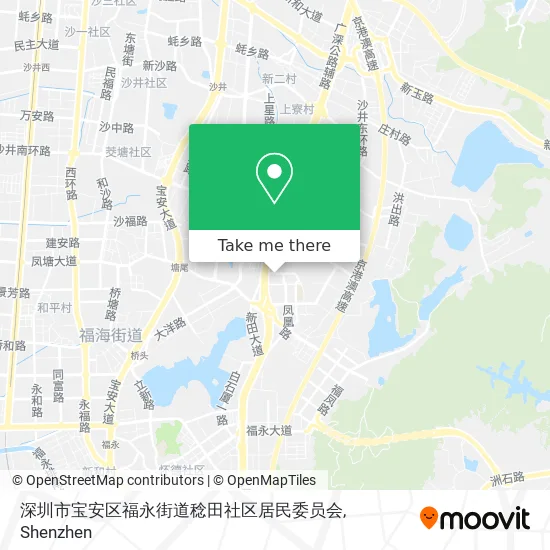 深圳市宝安区福永街道稔田社区居民委员会 map