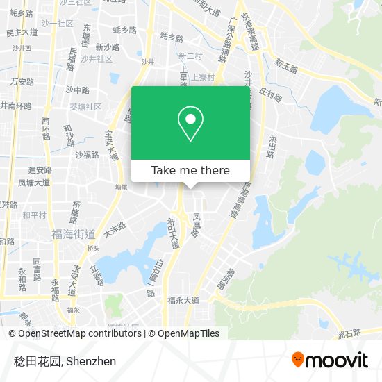 稔田花园 map
