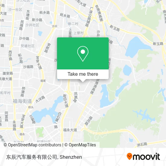 东辰汽车服务有限公司 map